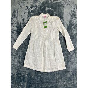 Lilly Pulitzer White Long Sleeve Dress